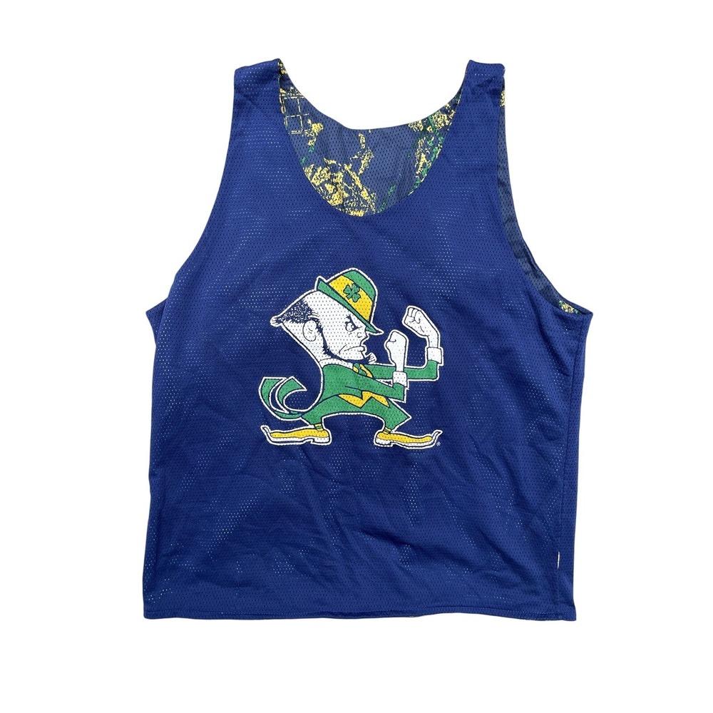 Notre‎ Dame Starter Reversible Tank Top Mens L NCAA 1990's